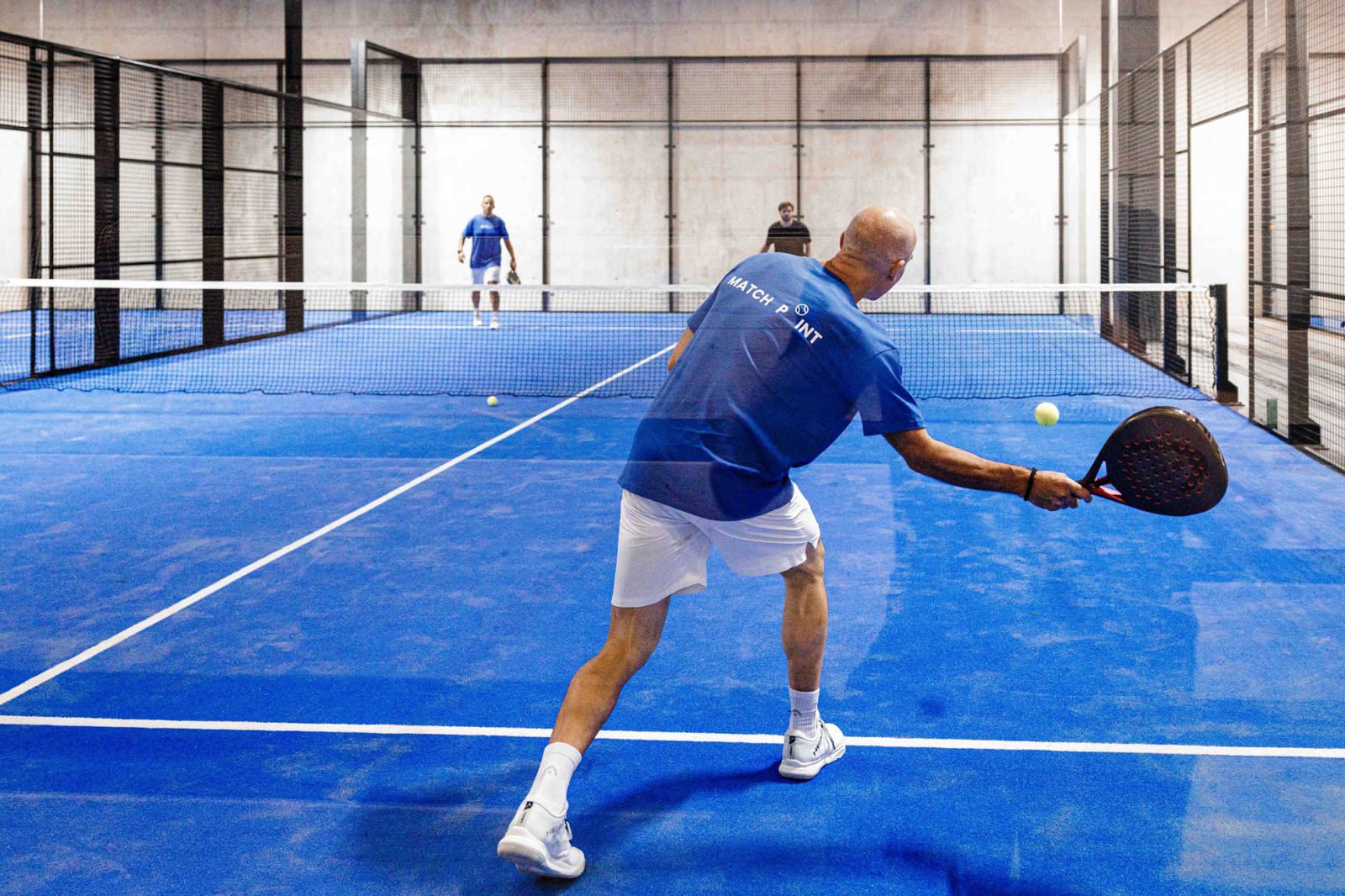 Action in der Padel-Arena. Foto: Ondrej Kolacek